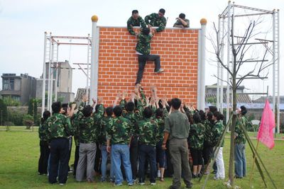 11.6.18日拓展训练活动PP